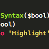Syntax Highlight Widget